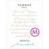 Marichal Reserve Tannat 2011 Front Label