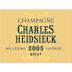 Charles Heidsieck Vintage Brut 2005 Front Label