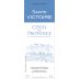 Sainte Victoire Provence Rose 2014 Front Label