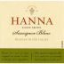 Hanna Sauvignon Blanc 2014 Front Label