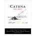 Catena Malbec 2013 Front Label