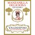 Valdespino Deliciosa en Rama Saca de Primavera (375ML) 2014 Front Label
