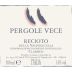 Le Salette Amarone della Valpolicella Pergole Vece Recioto (500ML) 2004 Front Label