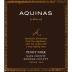 Aquinas Pinot Noir 2013 Front Label