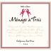 Menage a Trois Rose 2014 Front Label