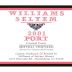 Williams Selyem Mistral Vineyard Port (375ML half-bottle) 2001 Front Label