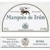 Marques de Irun Blanco 2014 Front Label