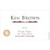 Ken Brown Clos Pepe Vineyard Pinot Noir 2012 Front Label