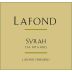 Lafond Lafond Vineyard Syrah 2012 Front Label