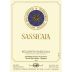 Tenuta San Guido Sassicaia 2012 Front Label