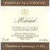Paolo Manzone Mirine Nebbiolo d'Alba 2005 Front Label