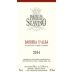 Paolo Scavino Barbera d'Alba 2014 Front Label