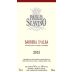 Paolo Scavino Barbera d'Alba 2013 Front Label