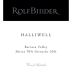 Rolf Binder Halliwell Shiraz-Grenache 2009 Front Label