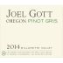 Joel Gott Oregon Pinot Gris 2014 Front Label