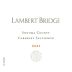 Lambert Bridge Cabernet Sauvignon 2011 Front Label