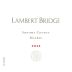 Lambert Bridge Malbec 2012 Front Label