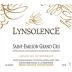 Lynsolence 2012 Front Label