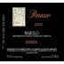 Parusso Barolo Bussia 2009 Front Label