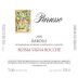 Parusso Bussia Vigna Rocche 2000 Front Label