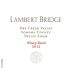 Lambert Bridge Winery Ranch Petite Sirah 2012 Front Label