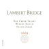Lambert Bridge Winery Ranch Petite Sirah 2009 Front Label