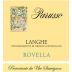 Parusso Rovella Langhe Bianco 2012 Front Label
