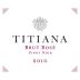 Parxet Titiana Brut Pinot Noir Rose 2010 Front Label