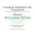 William Fevre Chablis Vaillons Premier Cru 2013 Front Label