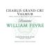 William Fevre Chablis Valmur Grand Cru 2013 Front Label