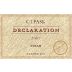C.J. Pask Winery Declaration Syrah 2007 Front Label