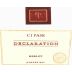 C.J. Pask Winery Declaration Merlot 2005 Front Label
