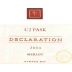 C.J. Pask Winery Declaration Merlot 2004 Front Label