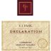 C.J. Pask Winery Declaration Cabernet - Merlot - Malbec 2013 Front Label