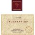 C.J. Pask Winery Declaration Cabernet - Merlot - Malbec 2009 Front Label