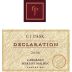 C.J. Pask Winery Declaration Cabernet - Merlot - Malbec 2006 Front Label