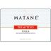 Matane Puglia Primitivo 2013 Front Label