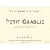 Patrick Piuze Petit Chablis 2012 Front Label
