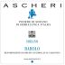Ascheri Barolo Sorano 2011 Front Label