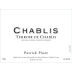 Patrick Piuze Chablis Terroir Decouverte 2014 Front Label