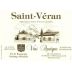 Domaine Auvigue Saint-Veran 2012 Front Label