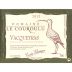 Domaine le Couroulu Vacqueyras Cuvee Classique 2012 Front Label