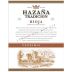 Hazana Rioja Tradicion 2012 Front Label