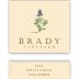 Brady Vineyard Petite Sirah 2012 Front Label