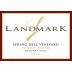 Landmark Spring Hill Vineyard Pinot Noir 2010 Front Label