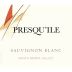 Presqu'ile Sauvignon Blanc 2014 Front Label