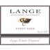 Lange Winery Dundee Hills Estate Vineyard Pinot Noir 2012 Front Label