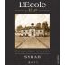 L'Ecole 41 Columbia Valley Syrah 2011 Front Label