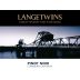 LangeTwins Clarksburg Pinot Noir 2014 Front Label