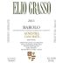 Elio Grasso Barolo Ginestra Casa Mate 2011 Front Label